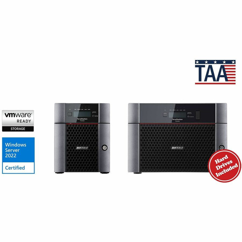 BUFFALO TERASTATION 5820DN PARTIALLY POPULATED 48TB NAS (4X12TB) NAS HDD INCLUDE