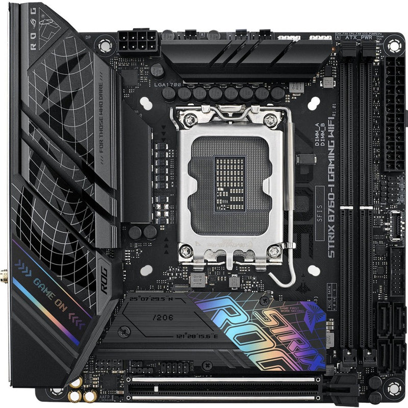 ASUSROG STRIX B760-I GAMING WIFI INTEL SOCKET LGA1700 POUR 12E ET 13E GEN 2DDR5 