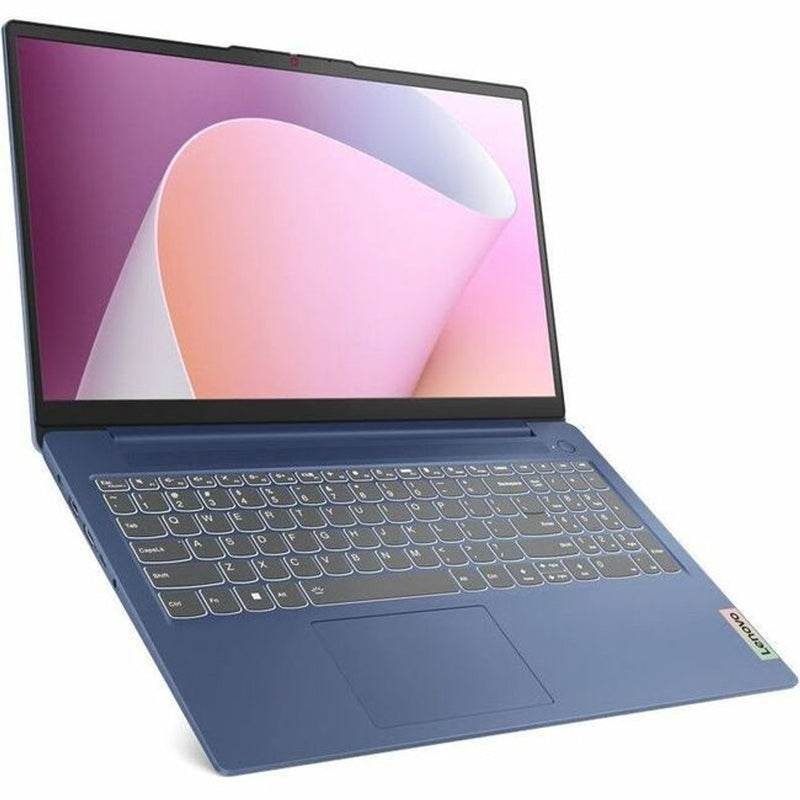 Lenovo IdeaPad Slim 3 15AMN8 82XQ008RCF 15.6" Notebook - Full HD - 1920 x 1080 - AMD Ryzen 3 7320U Quad-core (4 Core) 2.40 GHz - 8 GB Total RAM - 8 GB On-board Memory - 512 GB SSD - Abyss Blue