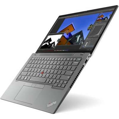 Lenovo ThinkPad T14 Gen 4 21HD002CUS 14" Notebook - WUXGA - 1920 x 1200 - Intel Core i7 13th Gen i7-1365U Deca-core (10 Core) - 16 GB Total RAM - 16 GB On-board Memory - 512 GB SSD - Storm Gray