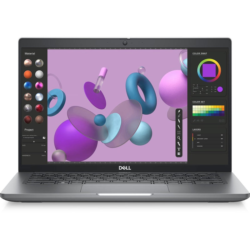 Dell Precision 3000 3480 14" (355.60 mm) Mobile Workstation - Full HD - Intel Core i5 13th Gen i5-1335U - vPro Technology - 16 GB - 256 GB SSD - English (US) Keyboard - Titan Gray