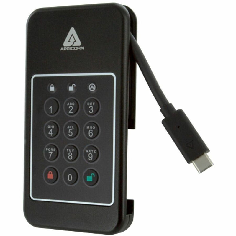 Apricorn Aegis NVX 1 TB Portable Rugged Solid State Drive - External