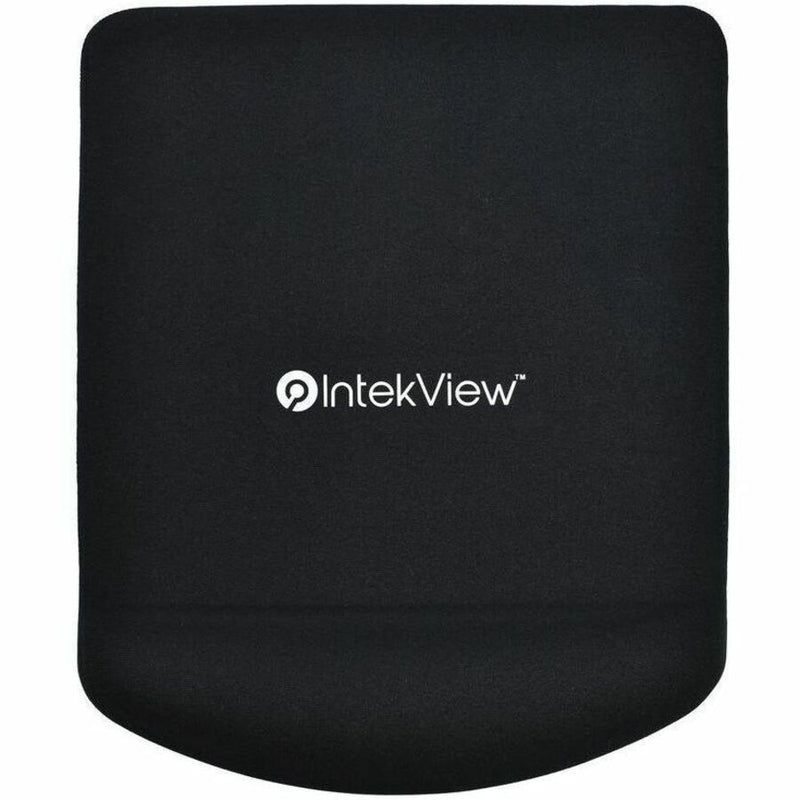 IntekView Rectangle Gel Wrist Mouse Pad Black 180g