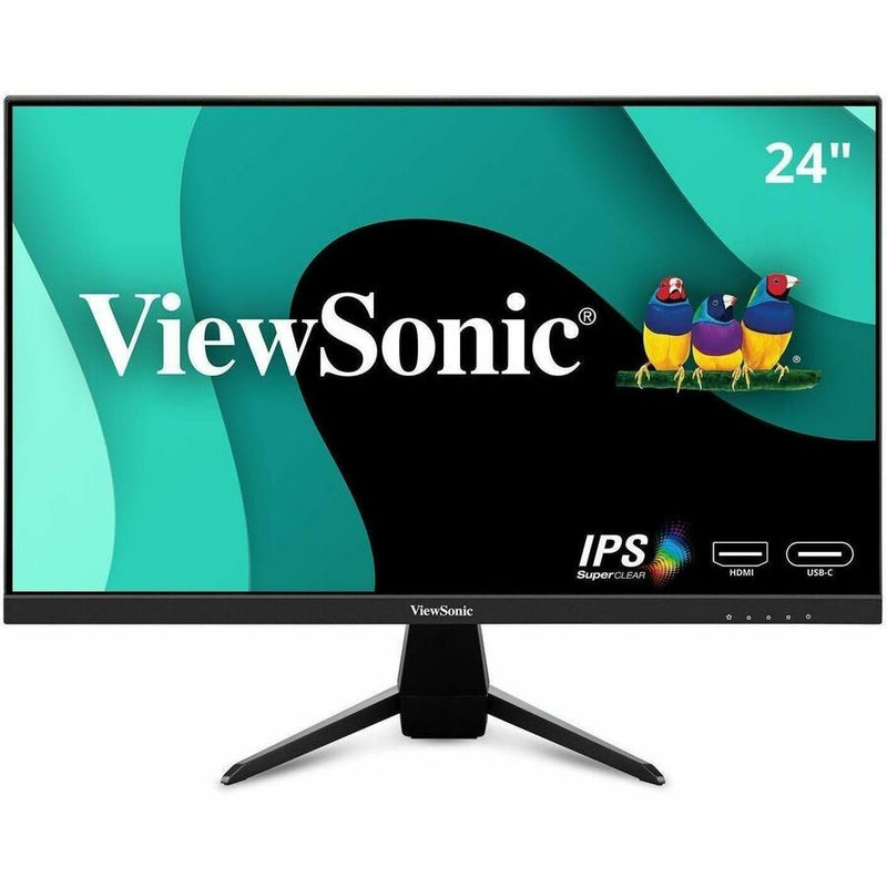 ViewSonic VX2467U 24" Class Full HD LED Monitor - 16:9 - Black