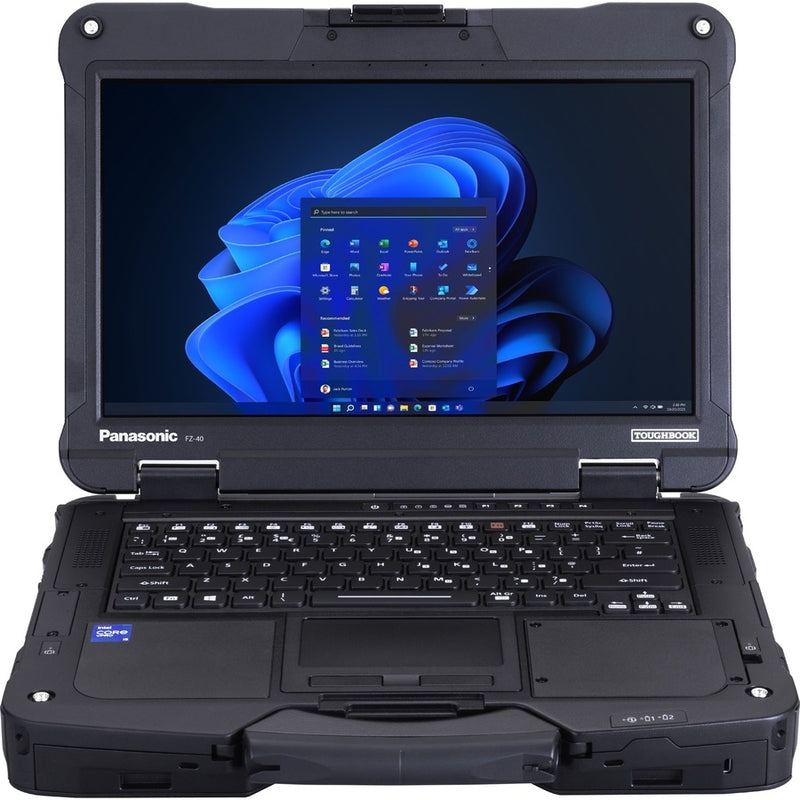 Panasonic TOUGHBOOK FZ-40 FZ40CCBAXAM 14" Touchscreen Rugged Notebook - Full HD - Intel Core i7 11th Gen i7-1185G7 - vPro Technology