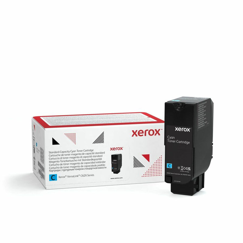 Xerox Original Standard Yield Laser Toner Cartridge - Cyan Pack