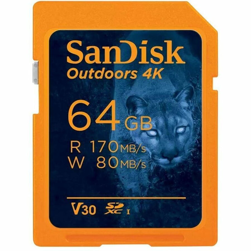 SanDisk SDSDXW2-064G-GN6VN 64 GB Class 10/UHS-I (U3) V30 SDXC - 1 Pack
