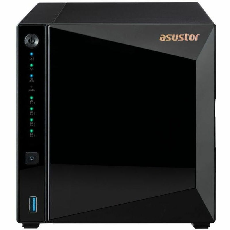 Asustor Drivestor 4 Pro Gen2 AS3304T v2, 4 Bay NAS, 1.7GHz Quad-Core, 2.5GbE Port, 2GB RAM DDR4, Small Home Media Server, Network Attached Storage(Diskless)