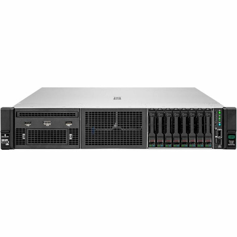 HPE ProLiant DL380 G10 Plus 2U Rack Server - 1 Xeon Silver 4314 2.40 GHz - 128 GB RAM - 960 GB SSD - (2 x 480GB) SSD Configuration - 12Gb/s SAS, Serial ATA, NVMe Controller