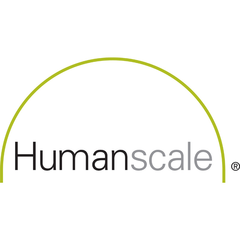 Humanscale Mounting Arm for Monitor - Polished Aluminum, White