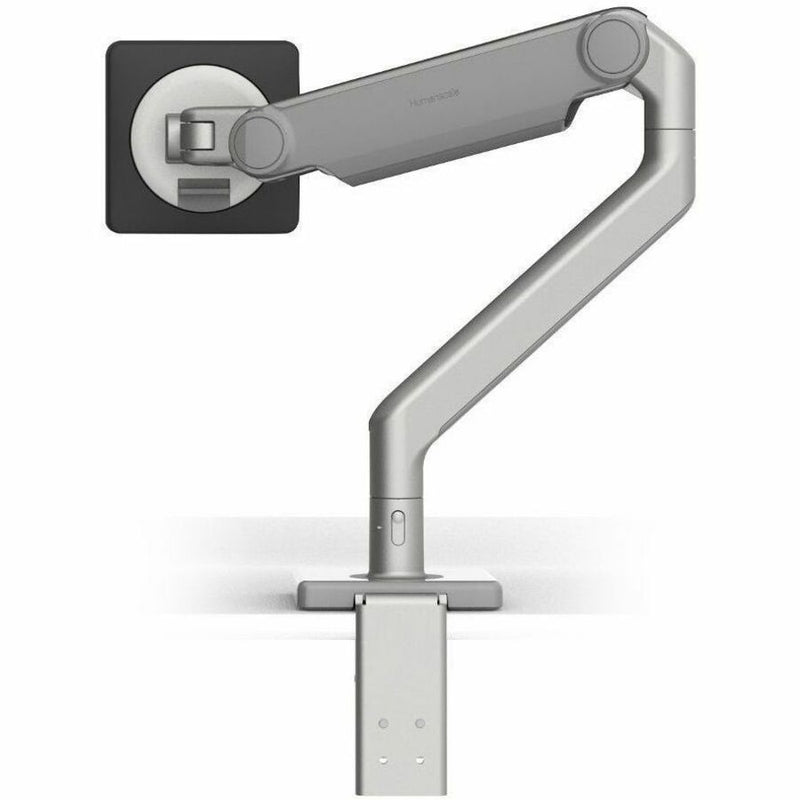 M2.1 MONITOR ARM FOR SINGLE MONITOR WITH M/CONNECT 3 CHARGING HUB - SILVER WITH
