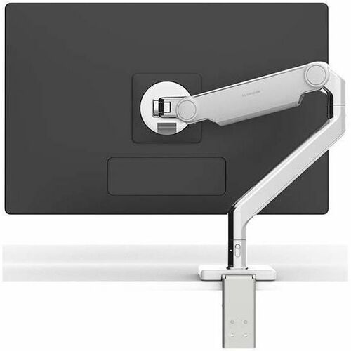 M2.1 MONITOR ARM FOR SINGLE MONITOR WITH M/CONNECT 3 CHARGING HUB - POLISHED ALU