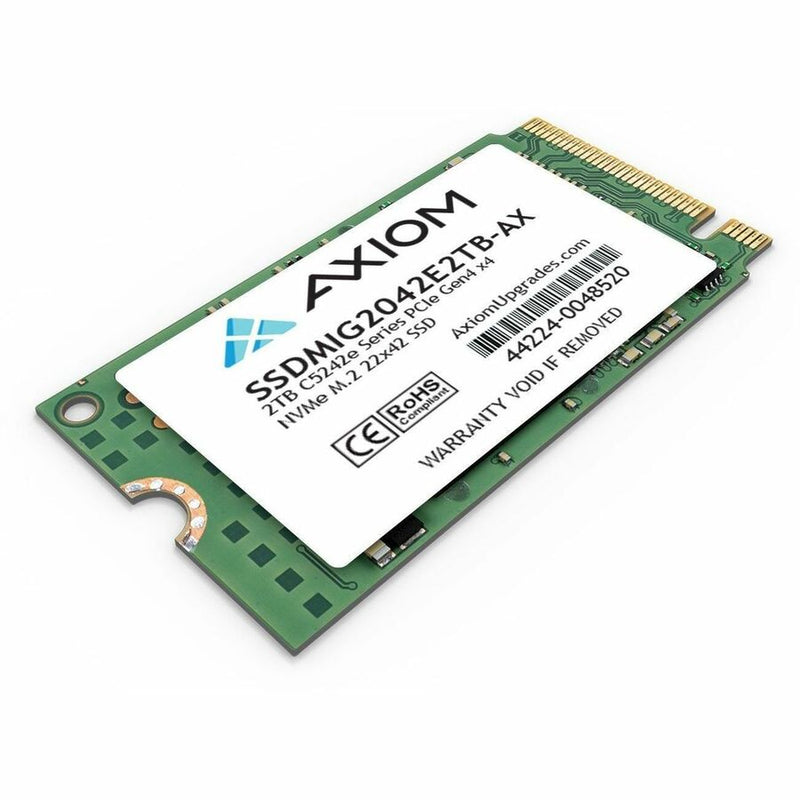 Axiom C5242e 2 TB Solid State Drive - M.2 2242 Internal - PCI Express NVMe (PCI Express NVMe 4.0 x4)