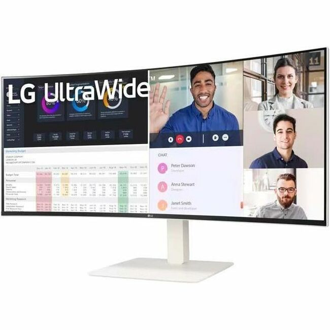 LG ULTRAWIDE 38WR85QC-B 38IN CURVED MONITOR WITH WQHD NANO IPS DISPLAY WITH VESA