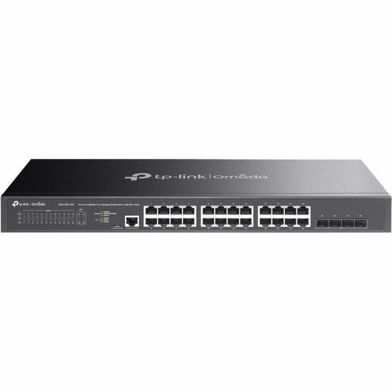 TP-LINK JETSTREAM 24-PORT 2.5GBASE-T L2+ MANAGED SWITCH WITH 4 10GE SFP+ SLOTS