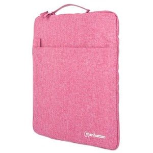 Manhattan Seattle Carrying Case (Sleeve) for 15.6" Apple Ultrabook, Notebook, MacBook, Charger, Headphone, Cable - Pink
