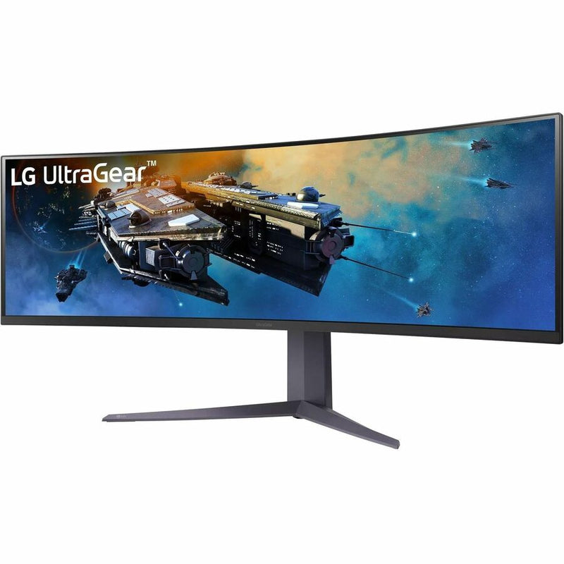 LG ULTRAGEAR 45IN 45GR65DC-B QHD VA CURVED GAMING MONITOR