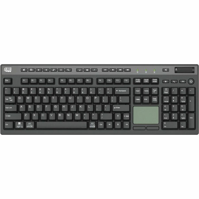 ADESSO USB DESKTOP KEYBOARD WITH TOUCHPAD