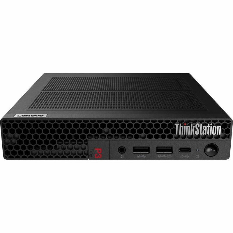 Lenovo ThinkStation P3 30H0006TUS Workstation - 1 Core i9 14th Gen i9-14900 - vPro Technology - 32 GB - 1 TB SSD - Tiny - Black