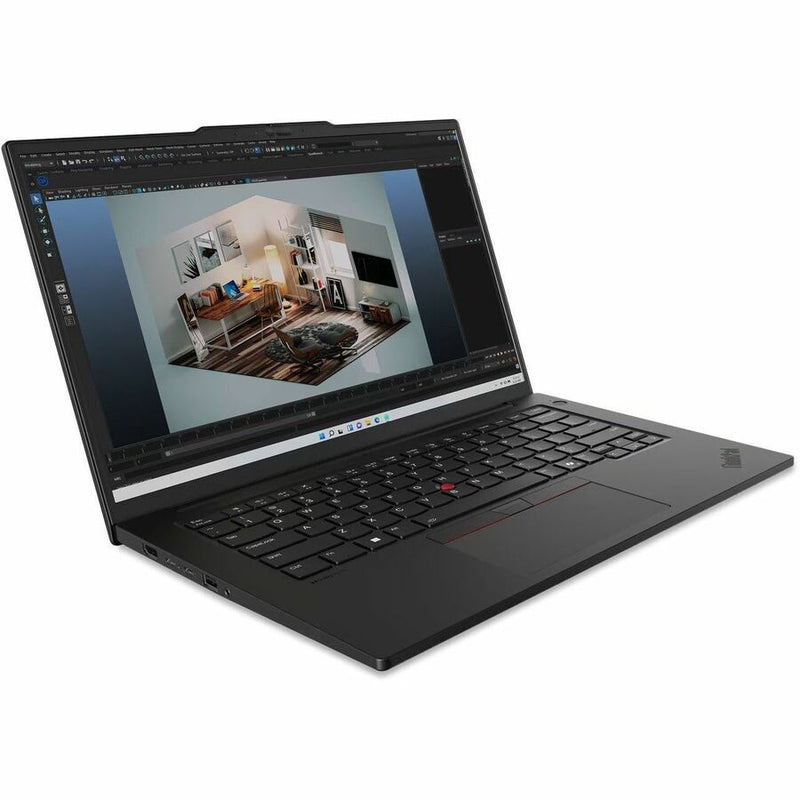Lenovo ThinkPad P14s Gen 5 21G2001UUS 14.5" Mobile Workstation - WUXGA - 60 Hz - Intel Core Ultra 5 125H - 16 GB - 512 GB SSD - English Keyboard - Black