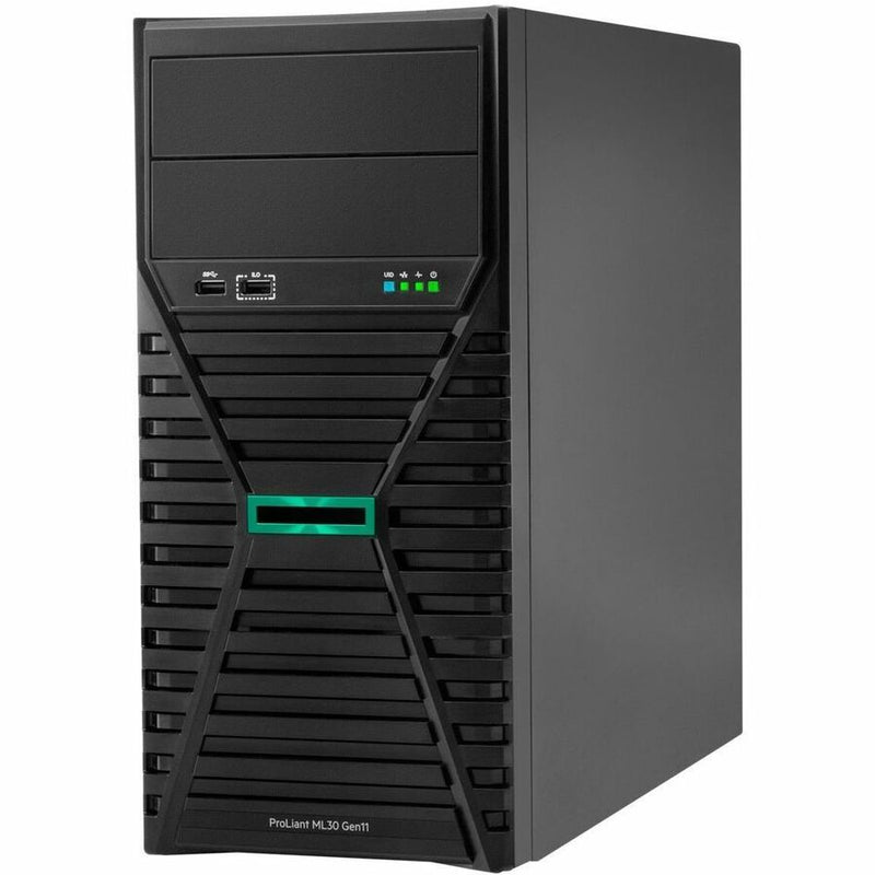 HPE ProLiant ML30 G11 4U Tower Server - 1 Xeon E-2434 3.40 GHz - 32 GB RAM - 4 TB HDD - (2 x 2TB) HDD Configuration - Serial ATA/600, 12Gb/s SAS, NVMe Controller