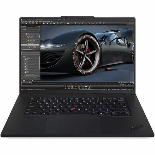Lenovo ThinkPad P1 Gen 7 21KV0003US 16" Mobile Workstation - WUXGA - 60 Hz - Intel Core Ultra 7 155H - Intel Evo Platform - 16 GB - 512 GB SSD - English Keyboard - Black
