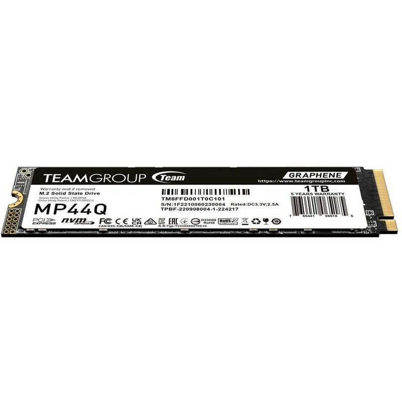 Team MP44Q 1 TB Solid State Drive - M.2 2280 Internal - PCI Express NVMe (PCI Express NVMe 4.0 x4)