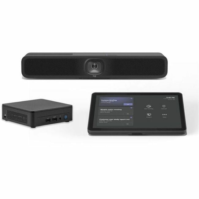 Logitech Meetup 2 + Tap Cat5e + Asus Nuc Compute for Microsoft Teams on Windows