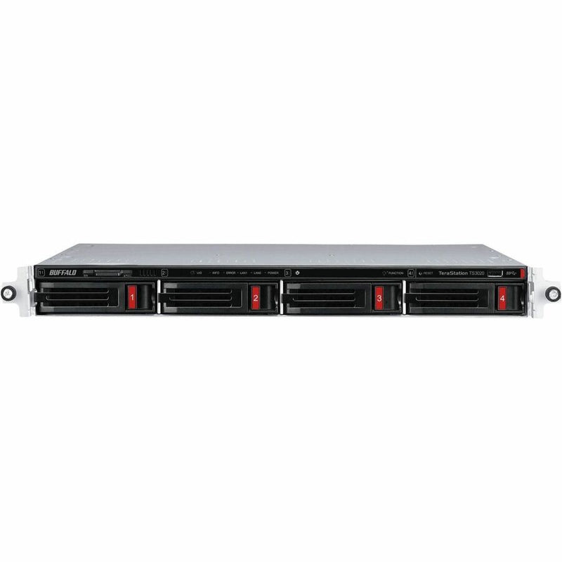 BUFFALO TERASTATION 3420RN 1U RM 48TB 4 BAY NAS (4X12TB) NAS HDD INCLUDED 2.5GBE