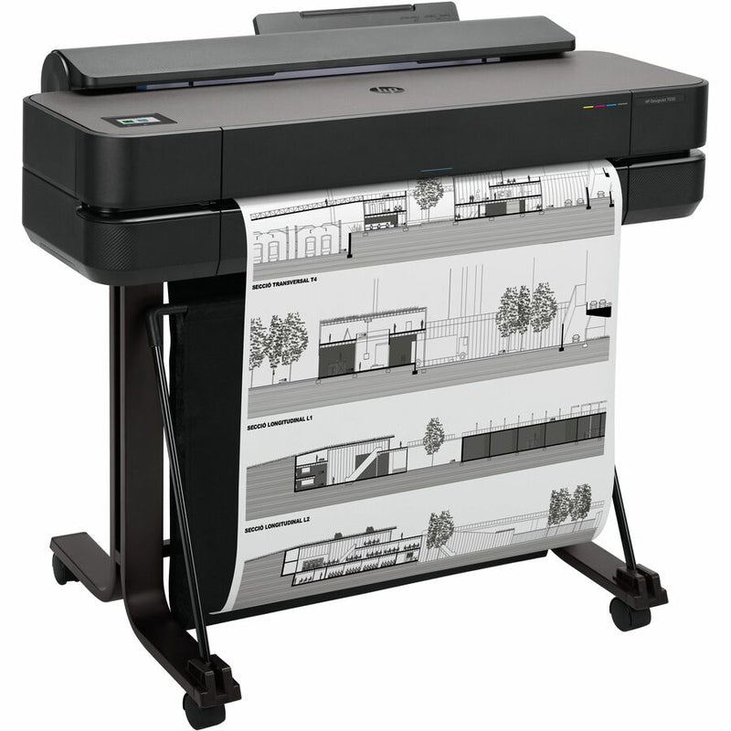 HP Designjet T650 A0 Inkjet Large Format Printer - Includes Printer - 24" (609.60 mm) Print Width - Color