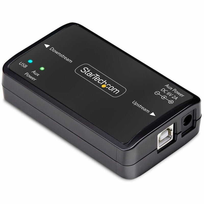 StarTech.com USB Galvanic Isolator Up To 6KV, Electrical Noise Isolator, IP40, DIN Rail Mount, Isolated Power Filter, USB 2.0 (12Mbps)/TAA