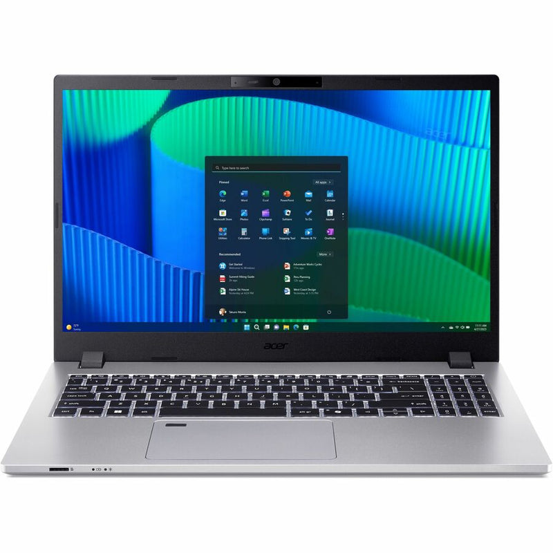 Acer TravelMate P2 15 P215-55 TMP215-55-51CM 15.6" Notebook - Full HD - Intel Core 5 120U - 16 GB - 512 GB SSD - English Keyboard - Silver