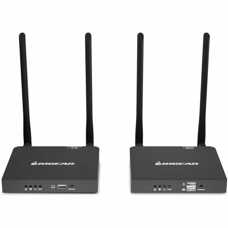 IOGEAR WIRELESS 4K HDMI VIDEO EXTENSION KIT WITH KEYBOARD AND MOUSE CONTROL