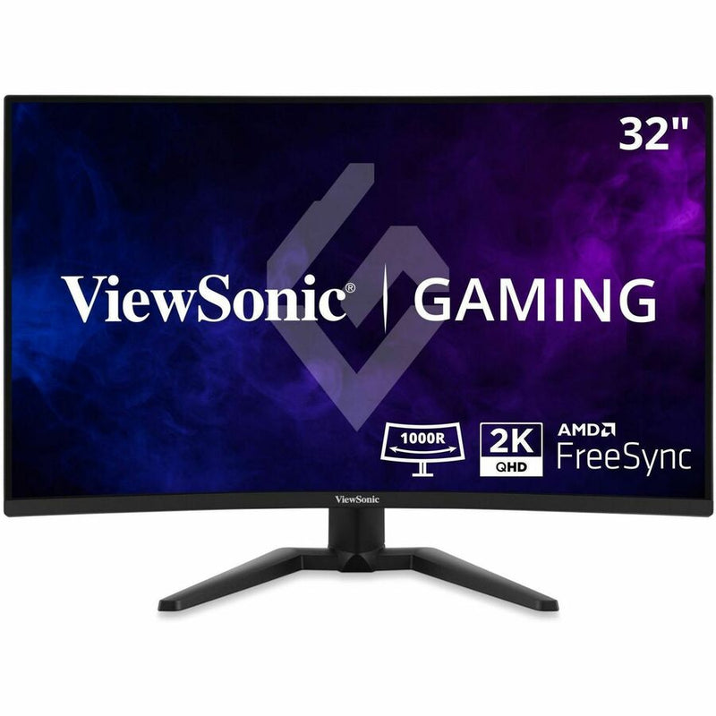 ViewSonic VX3228C-2K 32" Class WQHD Curved Screen Gaming LED Monitor - 16:9 - Black