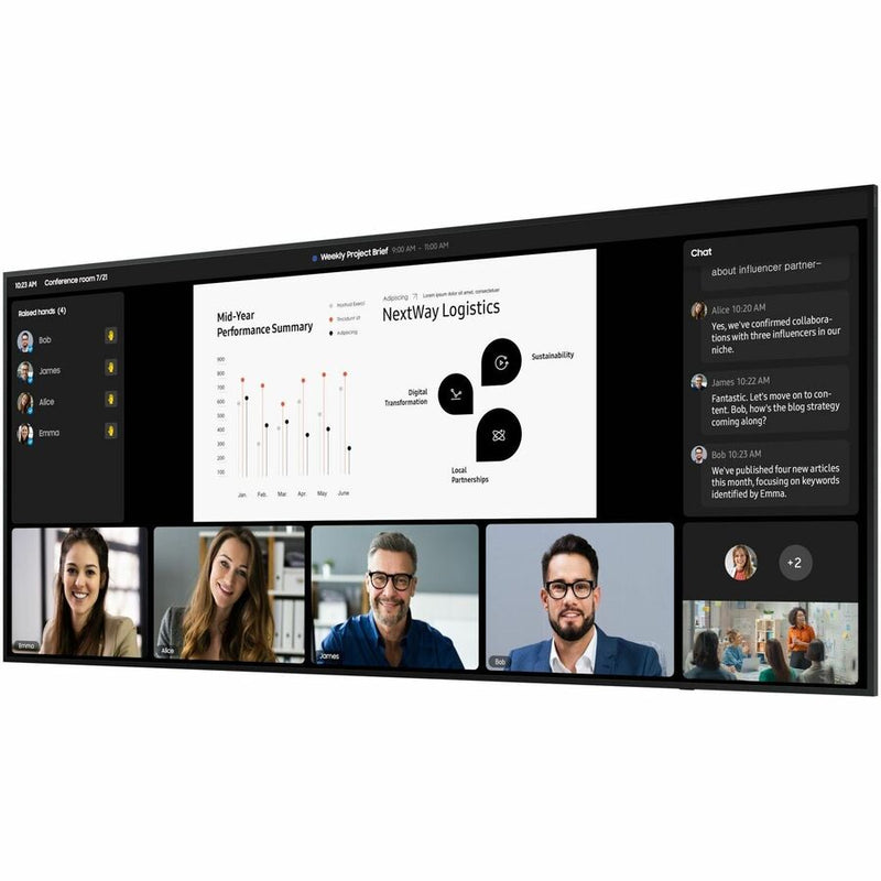 SAMSUNG QP105DX - QPDX SERIES - 105IN 5K 21:9, 500 NIT, 24/7, TIZEN 8.0, MAGICIN