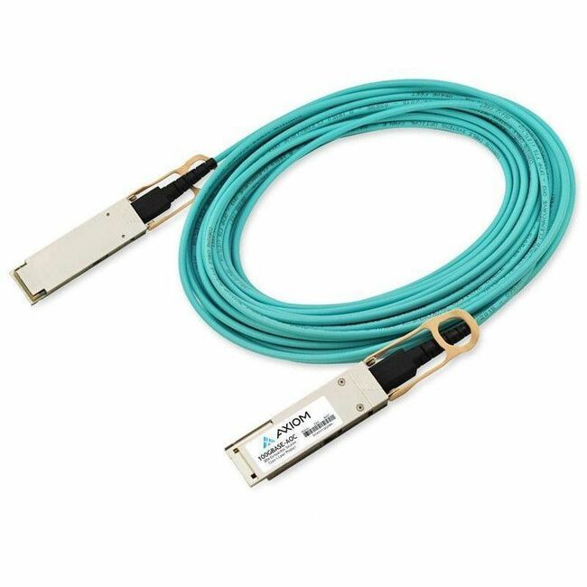Axiom 100GBASE-AOC QSFP28 Active Optical Cable MSA Compatible 1m