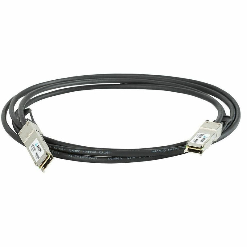 Axiom 100GBASE-CR4 QSFP28 Passive DAC Cable Ubiquiti Compatible 1m