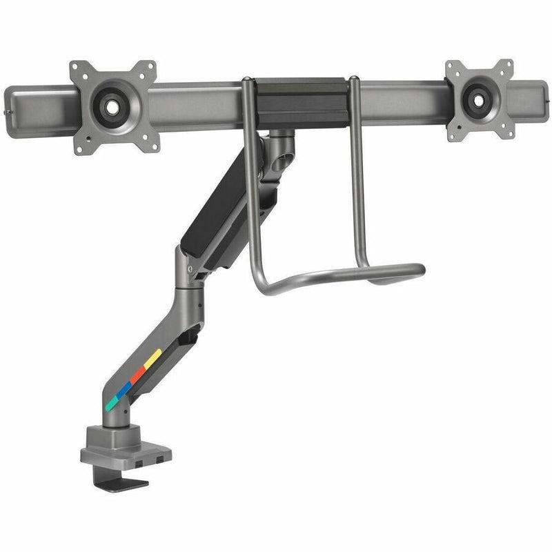 ACCO SMARTFIT DUAL MONITOR ARM WITH CROSSBAR AND HANDLE