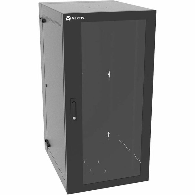 Vertiv VR Rack 25U Server Rack Enclosure | Wall Mount | 1219.2x533.4x6 ...