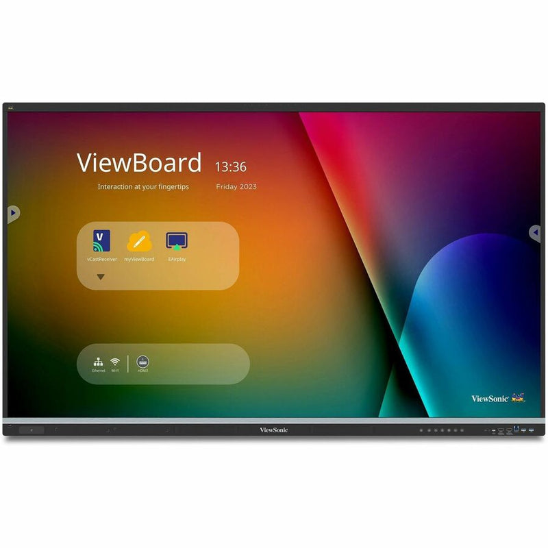 ViewSonic 65" ViewBoard 4K Interactive Flat Panel, 3840 x 2160 resolution