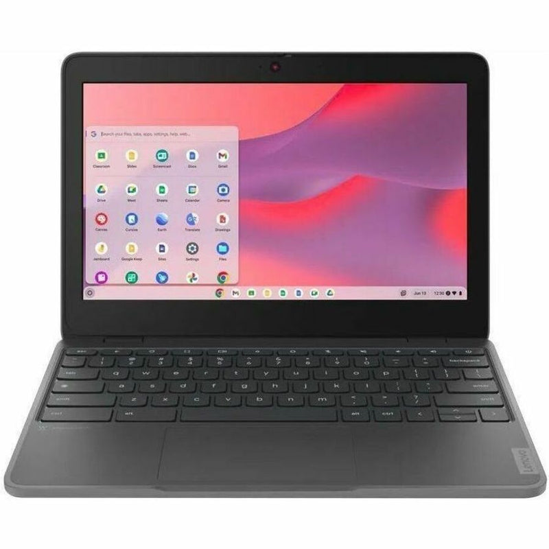 Lenovo 100e Chromebook Gen 4 82W0001FUS 11.6" Chromebook - HD - Octa-core (ARM Cortex A76 + Cortex A55) - 8 GB - 64 GB Flash Memory - English Keyboard - Graphite Gray