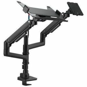 ACCO SMARTFIT PREMIUM HEAVY DUTY DUAL MONITOR ARM WITH LAPTOP TRAY