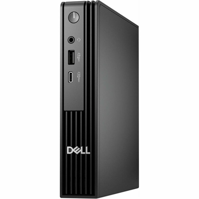 Dell Pro Micro QCM1250 Desktop Computer - Intel Core Ultra 5 235T - 16 GB - 256 GB SSD - Micro PC - Black