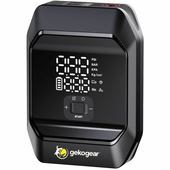 GekoGear AirFlux 300 - 2-in-1 Portable Air Pump & Jump Starter