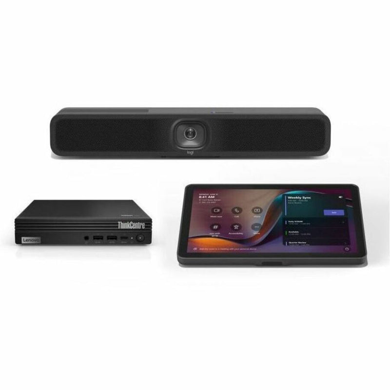 LOGITECH ENTRY SM RM MS TEAMS ROOMS ON WIN W/ MEETUP 2 + LENOVO THINKSMART TINY