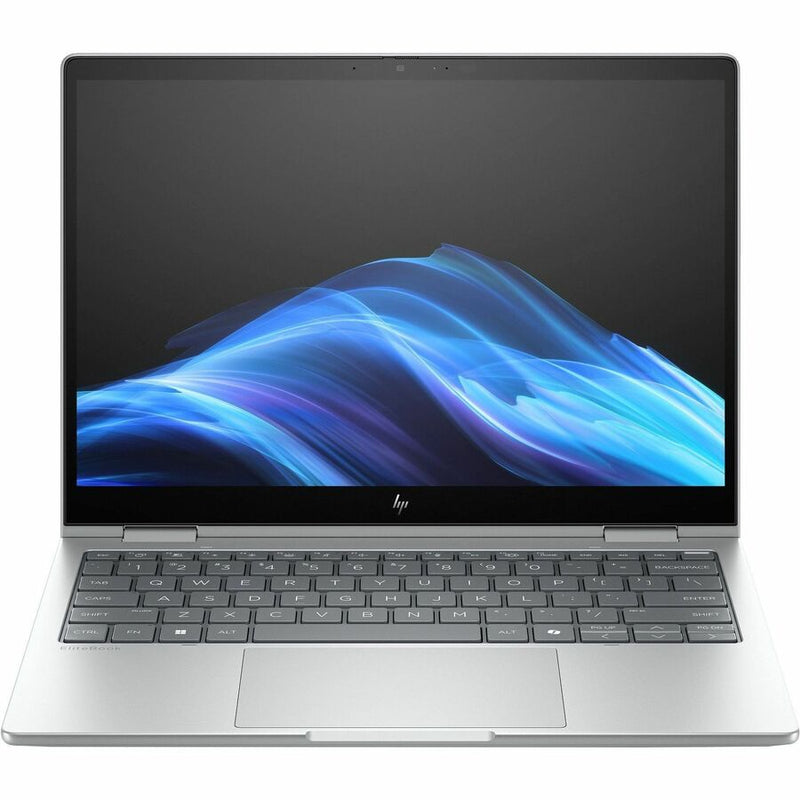 HP EliteBook 8 Flip G1i 13.3" Touchscreen Convertible 2 in 1 Notebook - WUXGA - 60 Hz - Intel Core Ultra 7 265U - vPro Technology - 16 GB - 512 GB SSD - English Keyboard - Glacier Silver