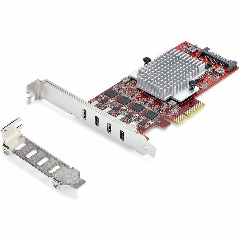 STARTECH 4-PORT USB TYPE-C PCIE CARD, USB 3.2 10GBPS, USB-C PCI EXPRESS 3.0 EXPA
