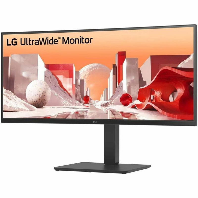 LG Ultrawide 34BA75QE-B 34" Class UWQHD Curved Screen LCD Monitor - 21:9