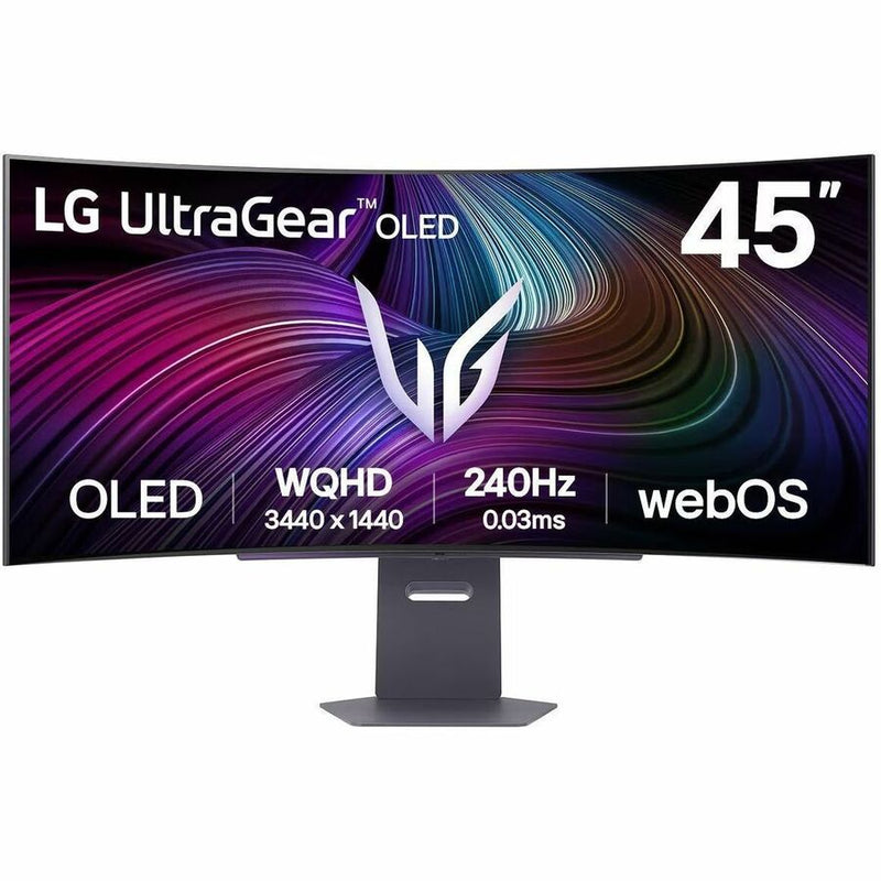 LG 45IN 45GX90SA ULTRAGEAR OLED WQHD 240HZ 0.03MS G-SYNC COMPATIBLE 800R CURVED