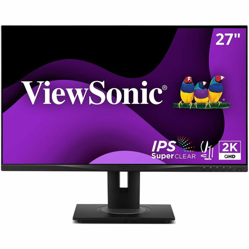 VIEWSONIC 27IN 1440P ERGONOMIC IPS MONITOR WITH HDMI, DP, VGA, INTELLIGENT SENSI